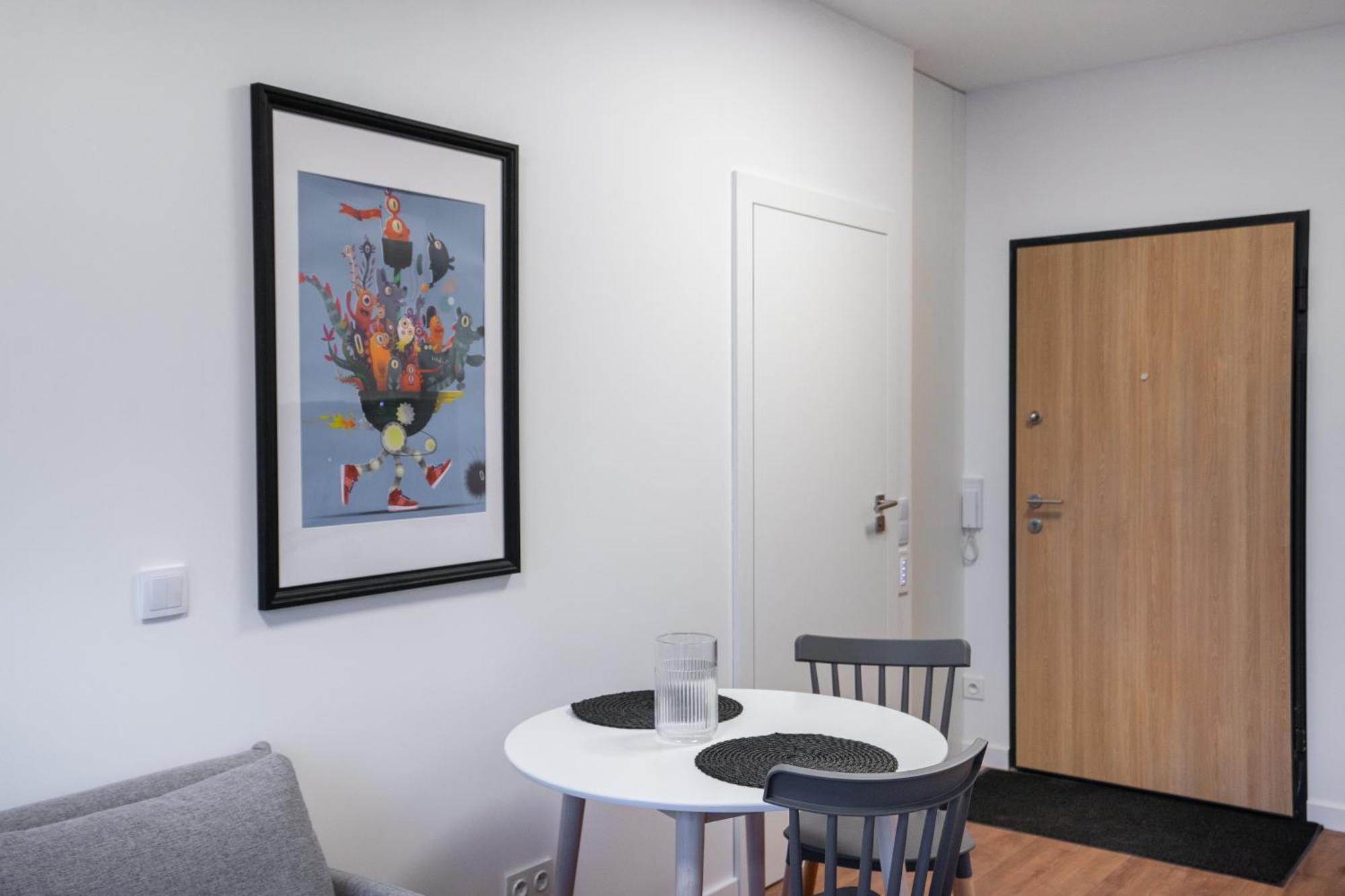 Metro Wierzbno Cosy Apartment Warschau Exterior foto